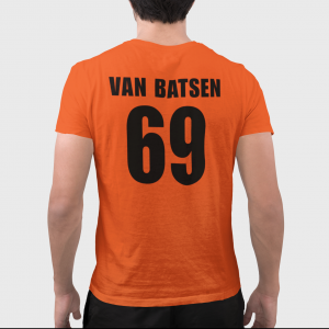 VAN BATSEN - 69 | Oranje kleding scoor je op www.go-outfit.nl