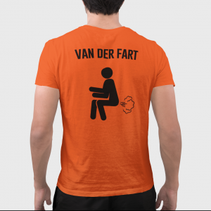 T-Shirt - van der Fart | www.go-outfit.nl